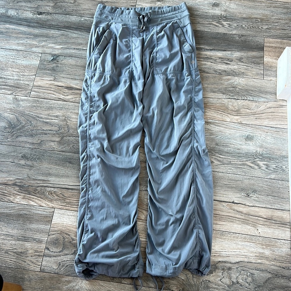 Lululemon Grey Stripe Dance Studio